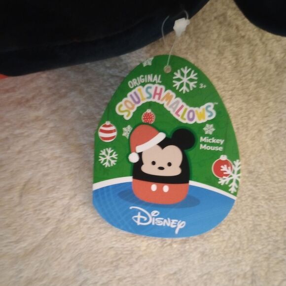 🆕🐭SQUISHMALLOWS Holiday Mickey Mouse 8” - Picture 8 of 10